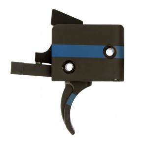 AR-15 SINGLE STAGE TRIGGER - BLUE LINE, CURVED, SMALL PIN, 3.5LB PULL