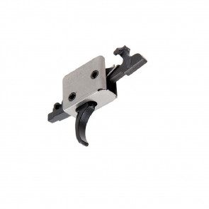 AR15/AR10 TWO STAGE TRIGGER, CURVED, 2 LB SET - 4 LB RELEASE