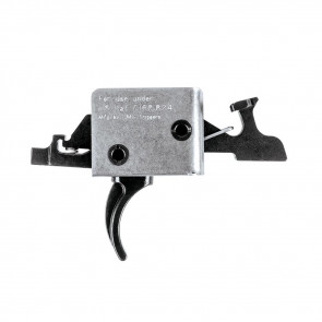 AR15/AR10 TWO STAGE TRIGGER, CURVED, 2 LB SET - 3 LB RELEASE