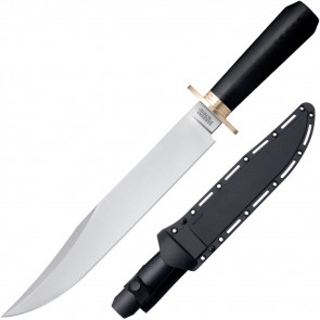 LAREDO BOWIE KNIFE - BLACK, CLIP POINT, PLAIN EDGE, 11.75" BLADE