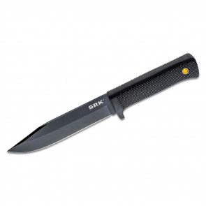 SURVIVAL RESCUE KNIFE (SRK) - CLIP POINT, BLACK, BLISTER PACK
