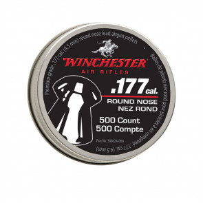 WINCHESTER ROUND NOSE PELLETS - 177 CAL, 500/CT