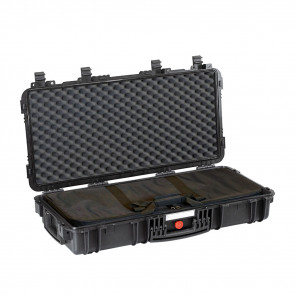 RED TACTICAL GUN CASE - BLACK, W/ GUNBAG