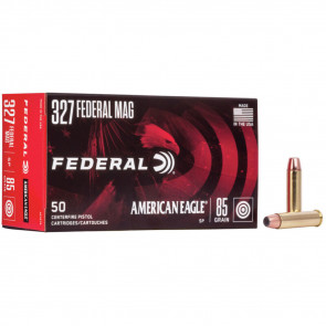 AMERICAN EAGLE® AMMUNITION - .327 FEDERAL MAGNUM - JACKETED SOFT POINT - 85 GRAIN