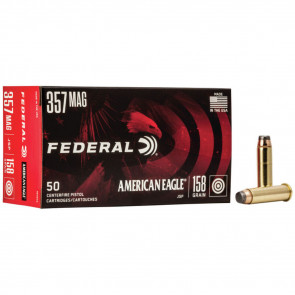 AMERICAN EAGLE® AMMUNITION - .357 MAGNUM - JACKETED SOFT POINT - 158 GRAIN
