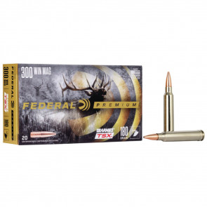 BARNES TSX AMMUNITION - 300 WIN MAG, 180 GR, 2960 FPS, 20/BX