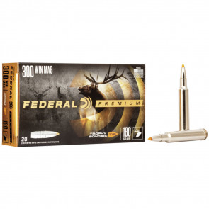 VITAL-SHOK® AMMUNITION - .300 WINCHESTER MAGNUM - TROPHY BONDED® TIP - 180 GRAIN