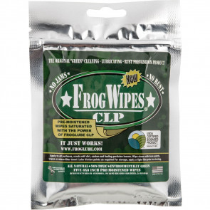 FROGLUBE CLP WIPES - 5 PRESOAKED WIPES PER SEALABLE PACKAGE