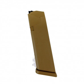 GLOCK 17/19X 9MM - COYOTE - 17RD MAGAZINE PACKAGED
