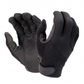 SGK100 - STREET GUARD® CUT-RESISTANT TACTICAL POLICE DUTY GLOVE WITH KEVLAR® - BLACK, X-SMALL