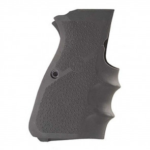RUBBER WRAPAROUND GRIP WITH FINGER GROOVES - BROWNING HI-POWER