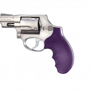 SOFT RUBBER GRIP WITH FINGER GROOVES - TAURUS SMALL FRAME - PURPLE