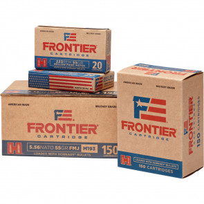 FRONTIER AMMUNITION - 300 BLACKOUT, 125 GR, FMJ, 2175 FPS, 150/BX