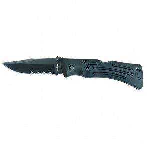 BLACK MULE KNIFE - CLIP POINT, COMBINATION EDGE, 3.875" BLADE
