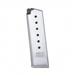 KAHR CT380 MAGAZINE - 380 ACP, STAINLESS STEEL, 7 ROUND, WITH METAL BASE