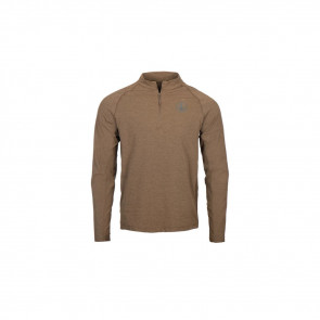 COVERT PRO 1/4 ZIP SHADOW BRN L