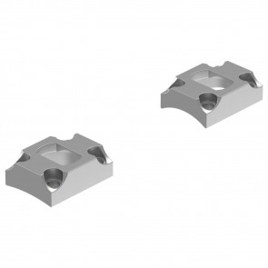 DUAL DOVETAIL TWO-PIECE BASE - SILVER, BROWNING X-BOLT