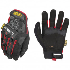M-PACT GLOVE - BLACK/RED, 2X-LARGE
