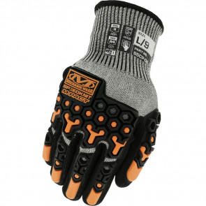 SPEEDKNIT M-PACT S5CP08 GLOVES - SMALL, GRAY, MEN'S