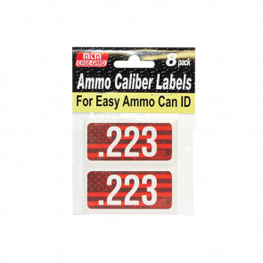 AMMO CALIBER LABELS - 223