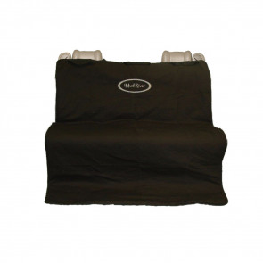 TWO BARREL DOUBLE SEAT COVER - BLACK