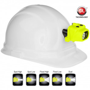  SAFE MLT CLP-ON LED DUAL-LGT HDLMP GRN