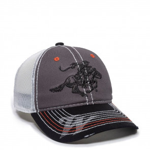 WINCHESTER HAT - CHARCOAL/WHITE/BLACK, ADULT