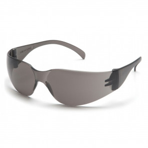 INTRUDER SAFETY GLASSES - GRAY LENS, GRAY TEMPLES