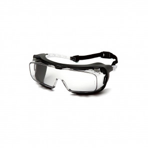 CAPPTURE PLUS SAFETY GLASSES - GRAY BODY, CLEAR LENS, H2MAX ANTI FOG