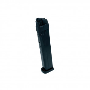 GLOCK MAGAZINE - BLACK, G43X/48, 9MM, 28/RD, BLUED FINISH