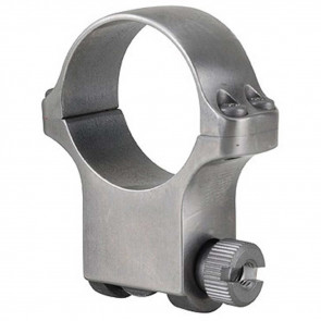 30MM X-HIGH SCOPE RING WITH STAINLESS FINISH