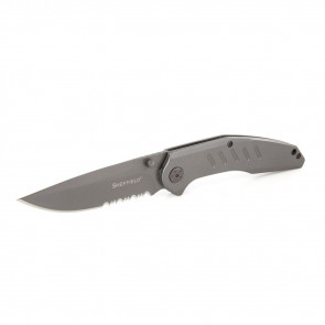 SHEFFIELD ANTIETAM 3.5" DROP POINT ASSISTED OPENING KNIFE - GRAY
