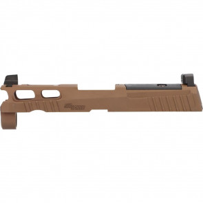 PRO CUT SLIDE ASSEMBLY - COYOTE BROWN, P320, 3.9", SUPP SIGHTS, OPTIC READY