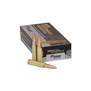 ELITE MATCH GRADE AMMUNITION - 308 WINCHESTER, 168 GR, OTM, 20 ROUNDS