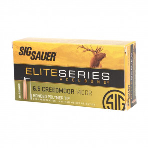 AMMO 65 CREEDMOOR 140GR ELITE AB 20/BX