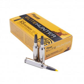 ELITE HUNTER AMMUNITION - 6.5 CREEDMOOR, 130 GR, TIPPED, 2850 FPS, 20/BX