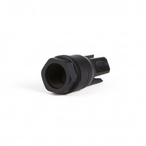 CLUTCH LOK TAPERED QD FLASH HIDER - BLACK, 7.62 NATO, 5/8X24