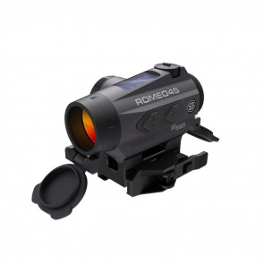 ROMEO4S RED DOT SIGHT - GRAPHITE, 1X20, BALLISTIC CIRCLE QUADPLEX RETICLE