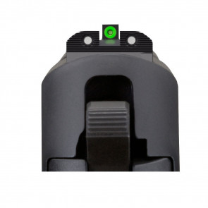 X-RAY3 DAY/NIGHT SIGHTS - BLACK, #8 FRONT/#8 REAR, ROUND NOTCH