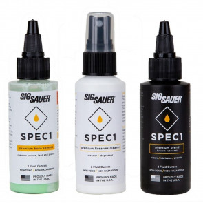 SPEC1 COMBO PACK - 2 OZ LUBRICANT, 2 OZ CLEANER, 2 OZ BORE SOLVENT