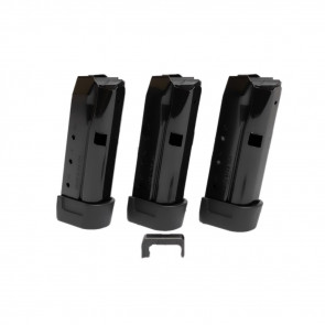 Z9 MAGAZINE COMBO 1 - BLACK, 9MM, (3) Z9 MAGS, 9/RD, (1) STEEL MAG CATCH, GLOCK 43