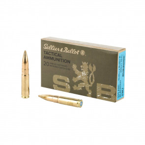 TACTICAL AMMUNITION - 300 AAC BLACKOUT, 200 GR, FMJ SUBSONIC, 1060 FPS, 20/RD