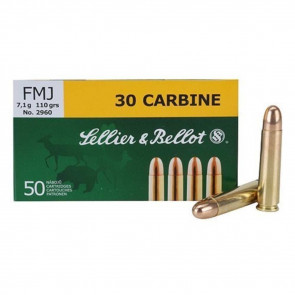 30 CARBINE FMJ 110GR 50RD BOX