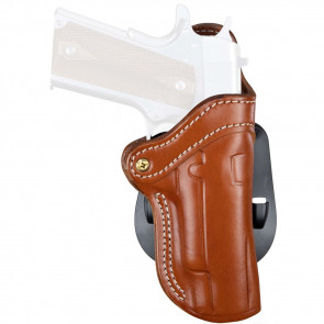 OPTIC READY PADDLE HOLSTER - STEALTH BLACK, RIGHT HANDED, LEATHER, 1911 4" & 5", OR-PDH-1
