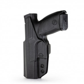 TACTICAL IWB KYDEX HOLSTER - BLACK - RIGHT HAND - CZ P10C, P10F, P10S, 9MM/.40 CAL. MODELS ONLY