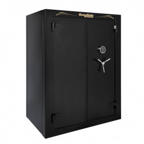SUPER TITAN DOUBLE DOOR SAFE - BLACK, XL, 59"H X 38"W X 24"D, 660 LBS