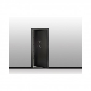 SWING VAULT DOOR SAFE - BLACK, 36" X 80", 350 LBS