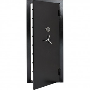 OUT-SWING VAULT DOOR SAFE - BLACK, 32" X 80"