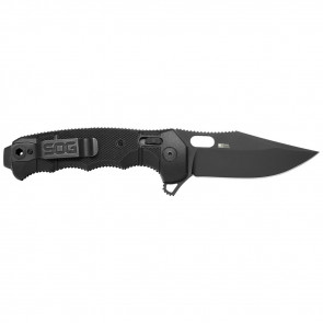 SEAL XR KNIFE - BLACK, CLIP POINT, PLAIN EDGE, 3.9" BLADE