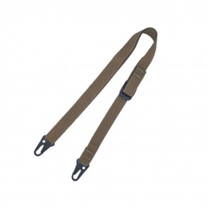 2 POINT RIFLE SLING - COYOTE, HK SNAP HOOK, 1"